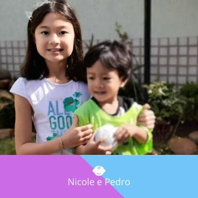 Nicole e Pedro