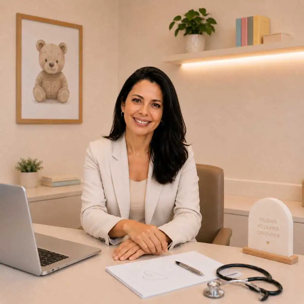 Dra Dani Ramos pediatra Unimed em Lorena SP